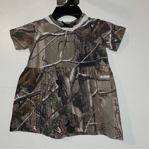 Bass Pro Shops Baby Girls' Camo Short Sleeve Dress